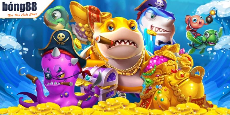 Khám phá sảnh Bắn Cá BONG88